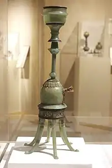 Jahangir's Jade hookah.