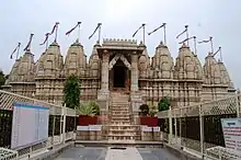 Saat-Bees Jain temple near Kirti Stampla