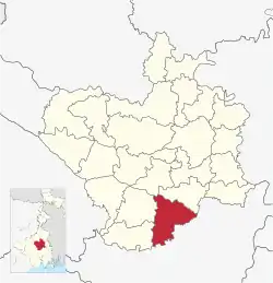 Location in West Bengal