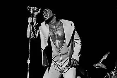 Singer James Brown