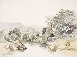 River scene (undated), Art Gallery of New South Wales