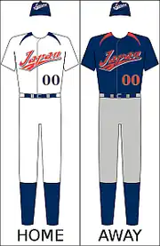 Japan's national baseball uniform