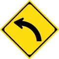 Curve to the left