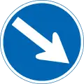 Keep right