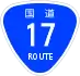 National Route 17 shield