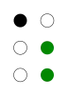 ⠱ (braille pattern dots-156) 