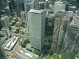 Jardine House seen from IFC2 in May 2013