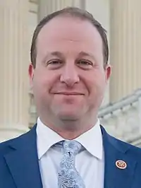 Photographic portrait of Jared Polis