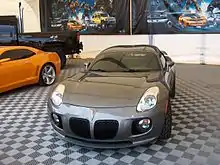 The Pontiac Solstice used to portray Jazz