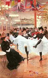 The Cafe de Paris, by Jean Béraud