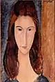 Portrait of Jeanne Hebuterne by Amedeo Modigliani