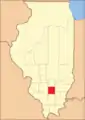 Jefferson County in 1823, reduced to its current size