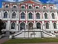 Jelgava palace eastern wing and entrance