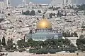 General view with Old City from Mount of Olives