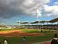 The Yankees take batting practice before a game