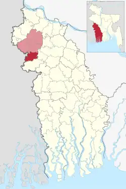 Location of Jibannagar