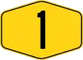 Federal roads route code shield