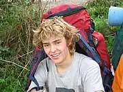 McManners on a DofE trip, 2009