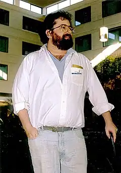 Joel Rosenberg at Windycon (1987)