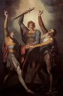 Johann Heinrich Füssli, the Rütlischwur, an oath from medieval Swiss history, 1780