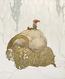 Julbocken by John Bauer  (1912)