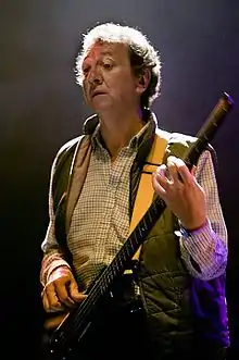 Greaves with the Peter Blegvad Trio at a RIO Festival in France, 2007