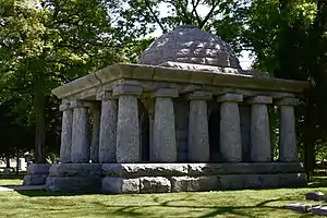 Governor John Riley Tanner's tomb