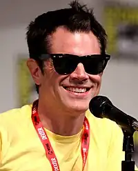 Head-and-shoulders colour photograph of Johnny Knoxville in 2011