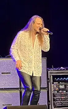 Davison performing in 2023 at the MGM National Harbor in Maryland