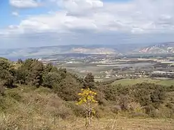 The village overlooked the Jordan Valley