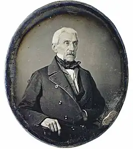 Photo of an aged José de San Martín