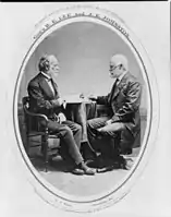 Robert E. Lee and Joseph E. Johnston in 1869–1870