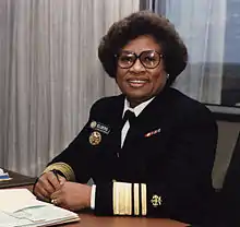 Joycelyn Elders (1933–present) known as the first Black American  woman to serve as the Surgeon General of the United States.