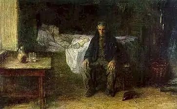 Alone in the World. Jozef Israëls, 1881