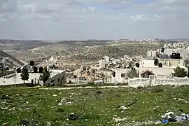 Hills surrounding Ramallah