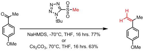 Julia-Kocienski olefination wiki