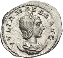 Coin depicting Maesa