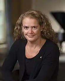 Julie Payette, CSA astronaut and the 29th Governor General of Canada, MASc