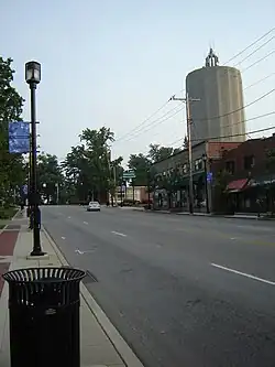 The Mount Washington Business District and Water Tower, Beechmont Avenue