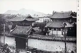 Picture of Junghwajeon, Seokjojeon, Junghwa Gate, and Geonguk Gate