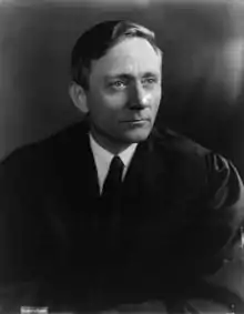 Douglas in a judicial robe