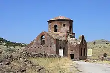 Kısıl Kilise, meaning “Red Church” in Güzelyurt.