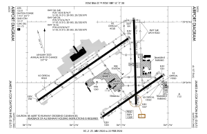 FAA airport diagram