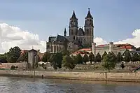 Magdeburg - Capital city of Saxony-Anhalt - The Magdeburg Cathedral is the city's landmark.