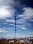 The tower for KYCS 95.1 FM, Rock Springs, Wyoming