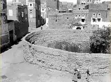 The remains of the Kaaba of Abraha al-Habashi in Old Sanaa