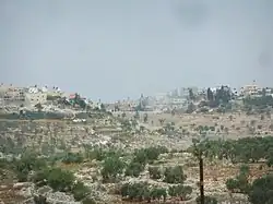 Kafr al-Labad, from the east