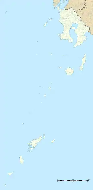 RJFK is located in Kagoshima Prefecture