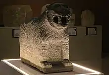 The Marash Lion, with Anatolian hieroglyphs