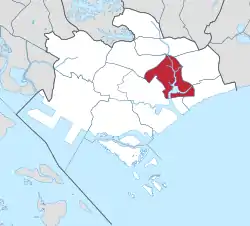 Location in Central Region